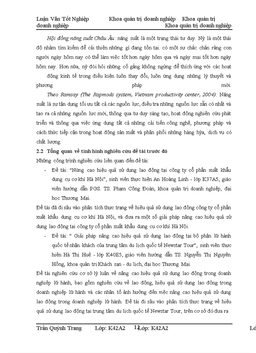 image for page Nâng cao năng suất lao động của nhân viên bán hàng công ty Cổ phần May 19