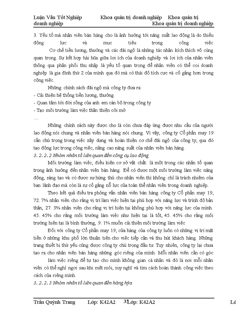 image for page Nâng cao năng suất lao động của nhân viên bán hàng công ty Cổ phần May 19