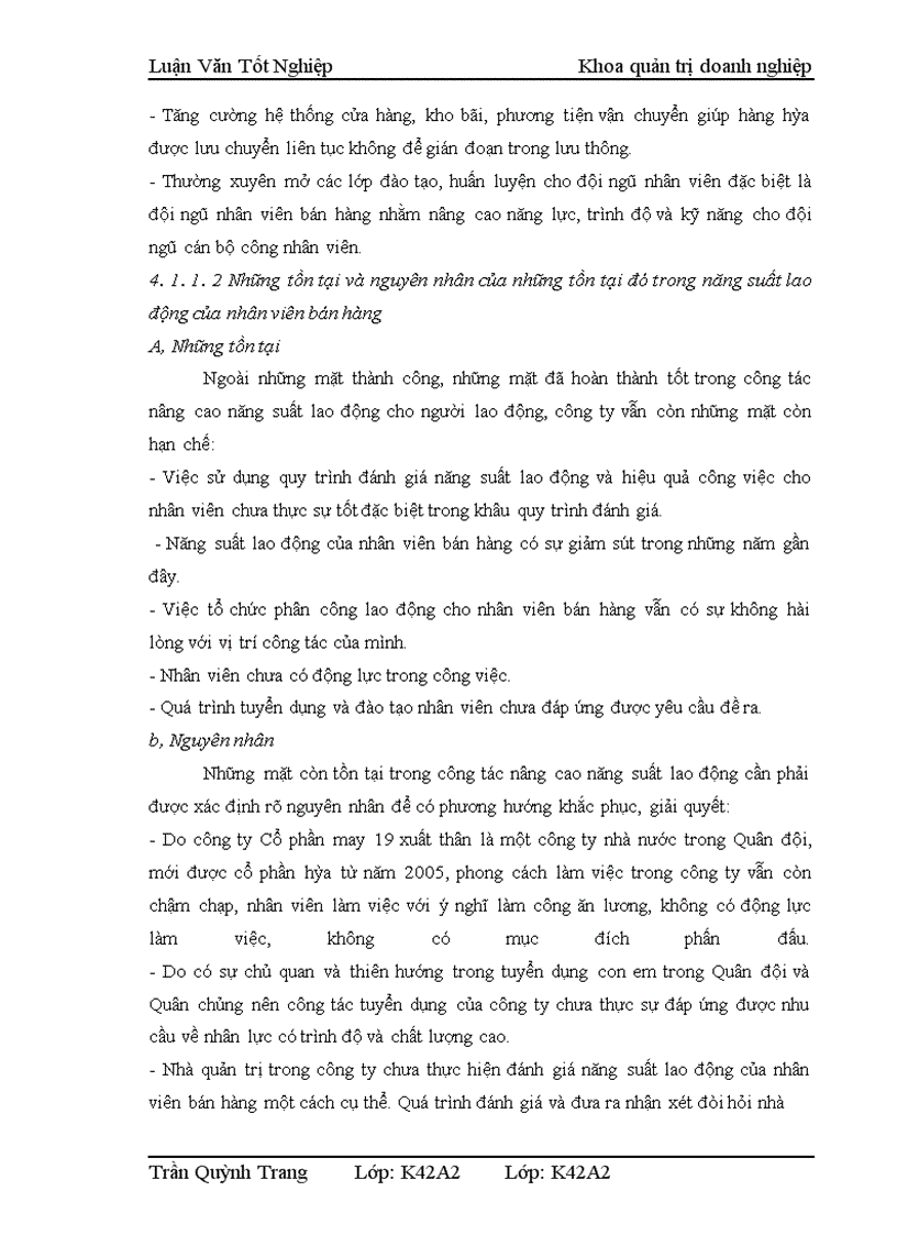 image for page Nâng cao năng suất lao động của nhân viên bán hàng công ty Cổ phần May 19