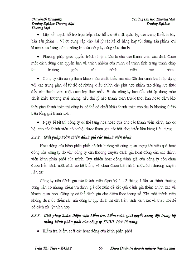 image for page Thiện quản trị kênh phân phối các sản phẩm bánh kẹo và sữa trên thị trường Hà Nội tại công ty TNHH Phú Phương