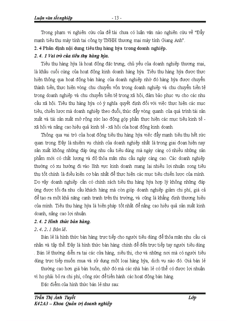 image for page Đẩy mạnh hoạt động tiêu thụ máy tính của công ty TNHH thương mại máy tính Giang Anh