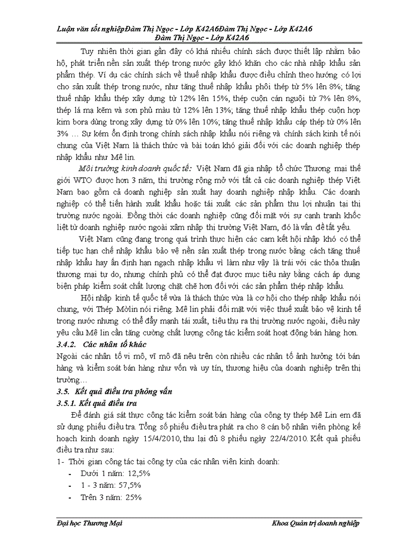 image for page Đẩy mạnh kiểm soát bán hàng tại công ty TNHH thép Mê Lin