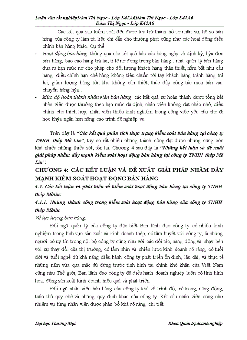 image for page Đẩy mạnh kiểm soát bán hàng tại công ty TNHH thép Mê Lin