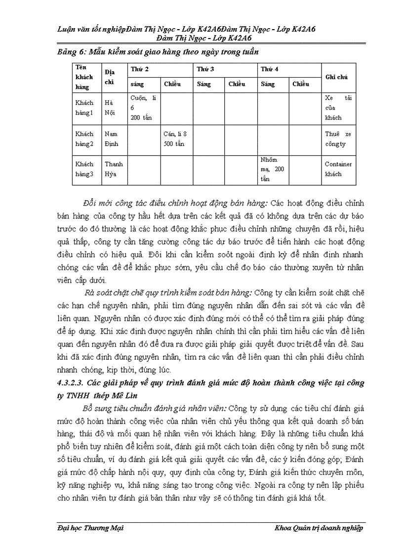 image for page Đẩy mạnh kiểm soát bán hàng tại công ty TNHH thép Mê Lin