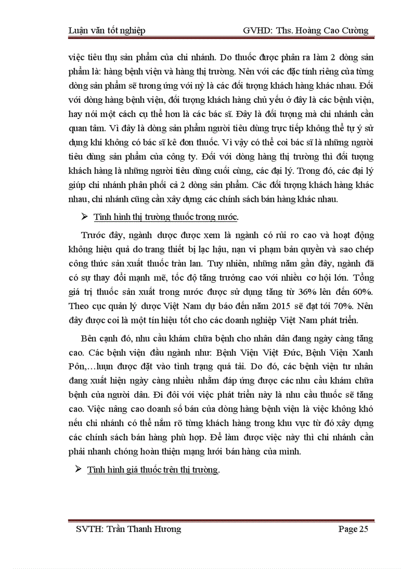 image for page Hoàn thiện công tác tổ chức mạng lưới bán hàng của chi nhánh công ty dược, trang thiết bị y tế Bình Đình tại khu vực phía Bắc