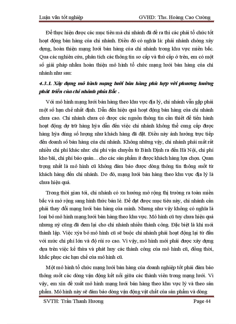 image for page Hoàn thiện công tác tổ chức mạng lưới bán hàng của chi nhánh công ty dược, trang thiết bị y tế Bình Đình tại khu vực phía Bắc