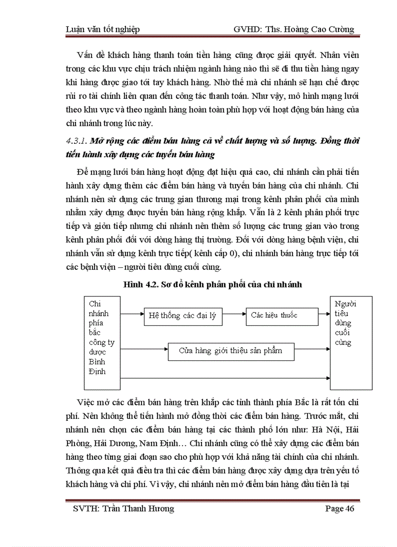 image for page Hoàn thiện công tác tổ chức mạng lưới bán hàng của chi nhánh công ty dược, trang thiết bị y tế Bình Đình tại khu vực phía Bắc