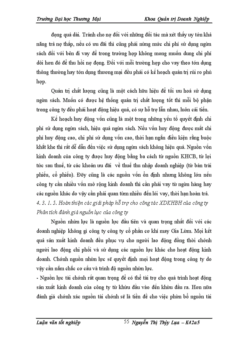 image for page Hoàn thiện công tác xây dựng kế hoạch bán các thiết bị phụ trợ ngành may của công ty cổ phần cơ khí may Gia Lâm trên thị trường Miền Bắc