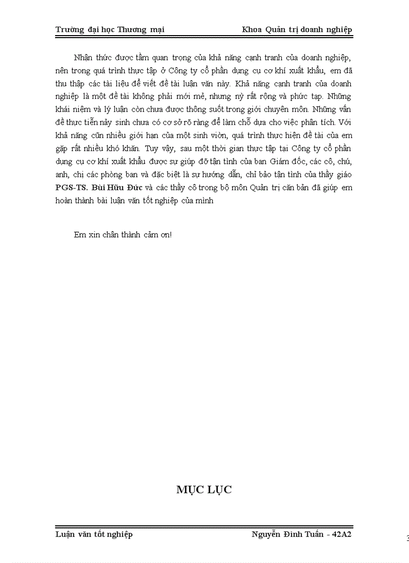 image for page Nâng cao khả năng cạnh tranh thông qua nâng cao năng lực quản lý điều hành của Công ty cổ phần dụng cụ cơ khí xuất khẩu thời kỳ hậu khủng hoảng