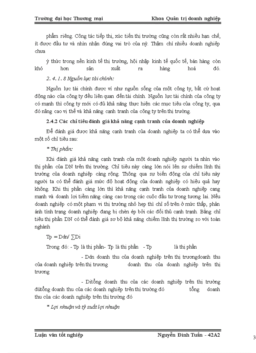 image for page Nâng cao khả năng cạnh tranh thông qua nâng cao năng lực quản lý điều hành của Công ty cổ phần dụng cụ cơ khí xuất khẩu thời kỳ hậu khủng hoảng