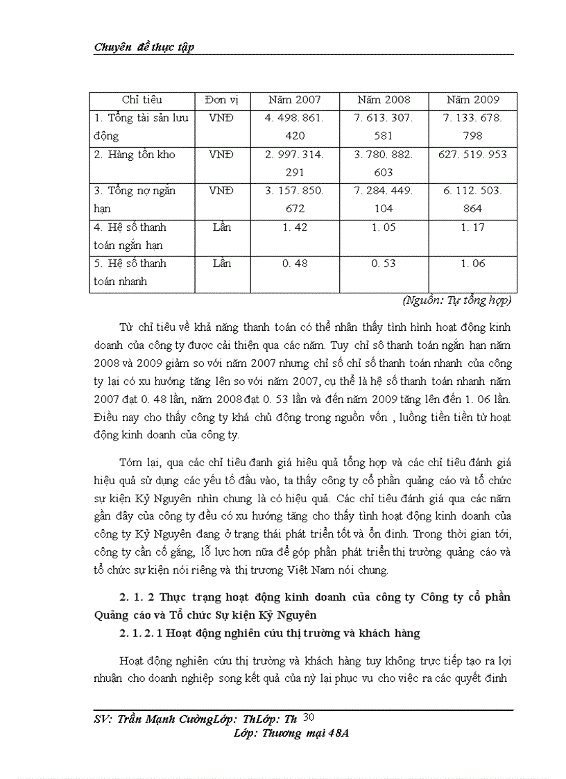 image for page Thúc đẩy hoạt động kinh doanh ở công ty cổ phần quảng cáo và tổ chức sự kiện kỷ nguyên