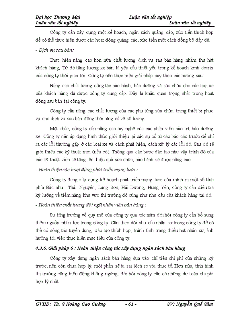 image for page Hoàn thiện công tác xây dựng kế hoạch bán hàng tại công ty Cổ phần sản xuất thương mại HUY THỤC