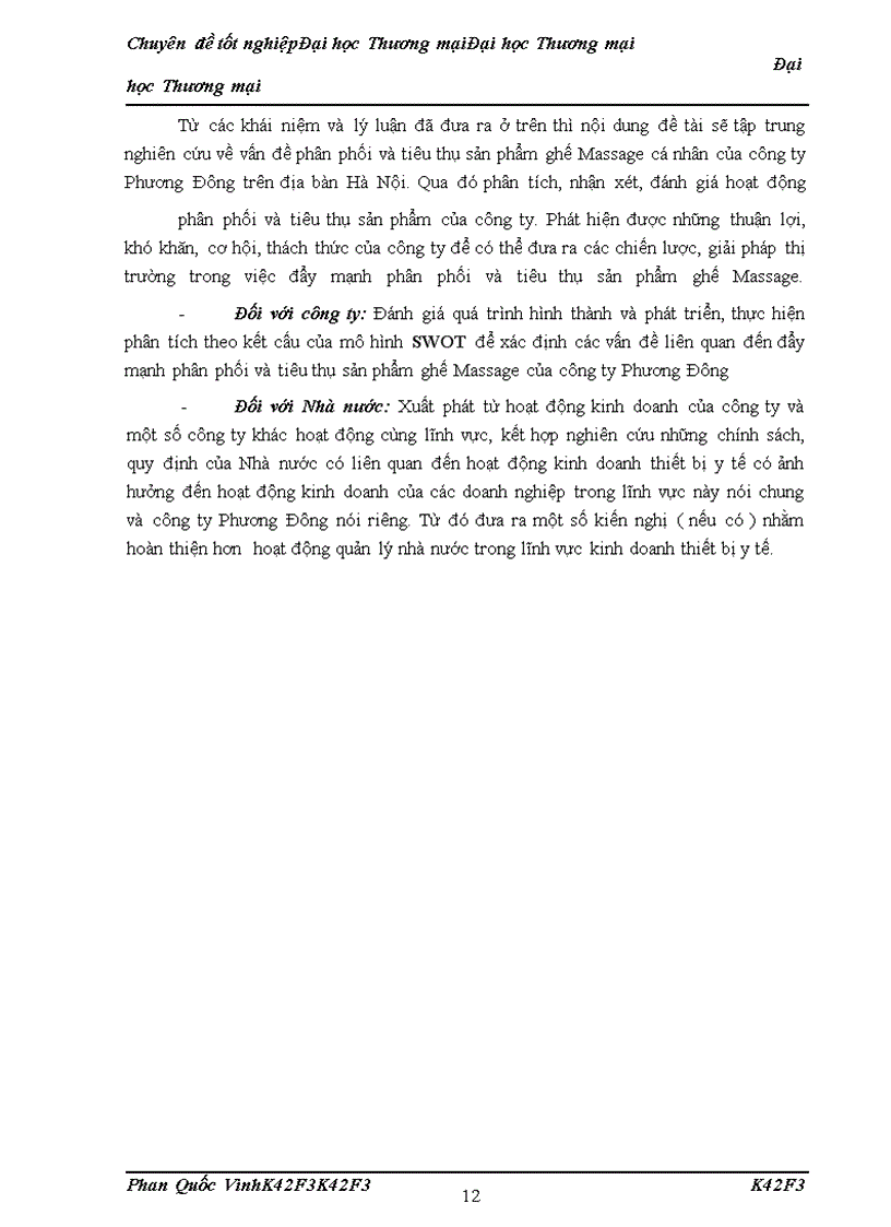 image for page Giải pháp thị trường với việc đẩy mạnh phân phối và tiêu thụ các sản phẩm ghế massage của công ty tnhh thiết bị y tế phương đông