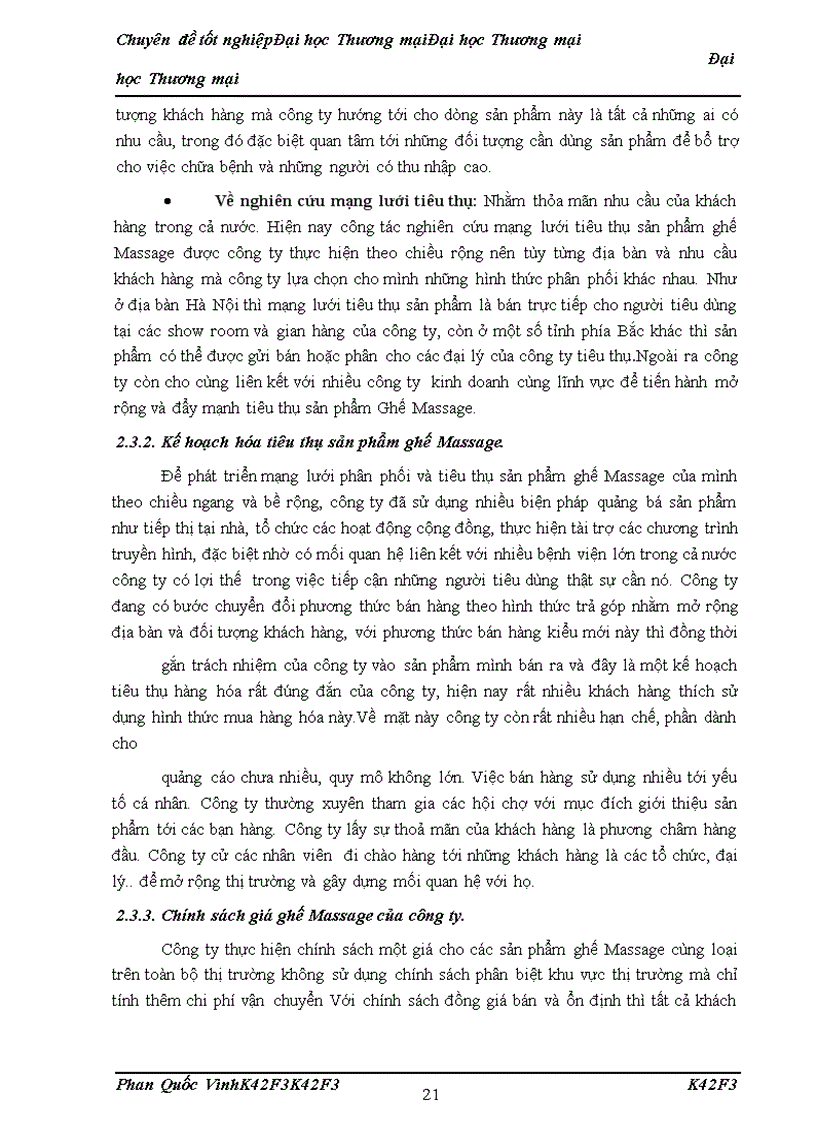 image for page Giải pháp thị trường với việc đẩy mạnh phân phối và tiêu thụ các sản phẩm ghế massage của công ty tnhh thiết bị y tế phương đông