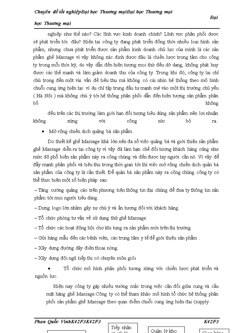 image for page Giải pháp thị trường với việc đẩy mạnh phân phối và tiêu thụ các sản phẩm ghế massage của công ty tnhh thiết bị y tế phương đông