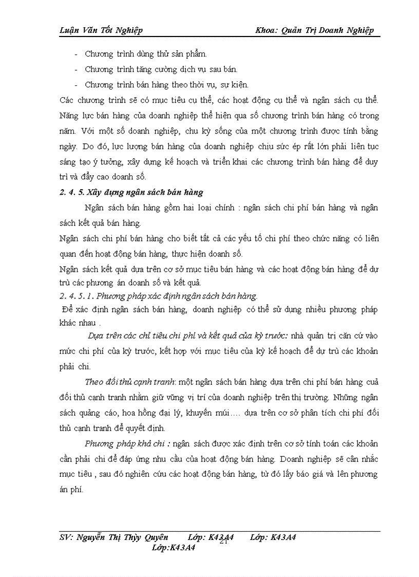 image for page Hoàn thiện công tác xây dựng kế hoạch bán hàng của công ty TNHH Korea -VietNam Kyung Seung INC