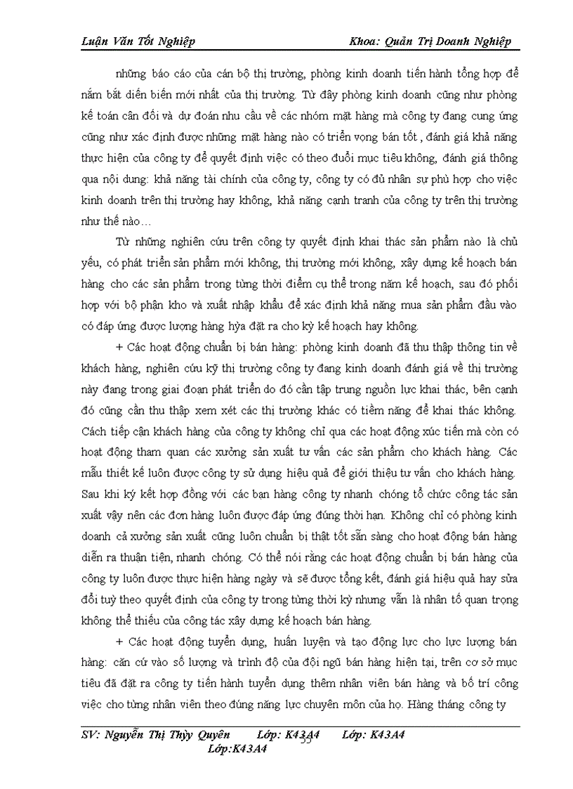 image for page Hoàn thiện công tác xây dựng kế hoạch bán hàng của công ty TNHH Korea -VietNam Kyung Seung INC