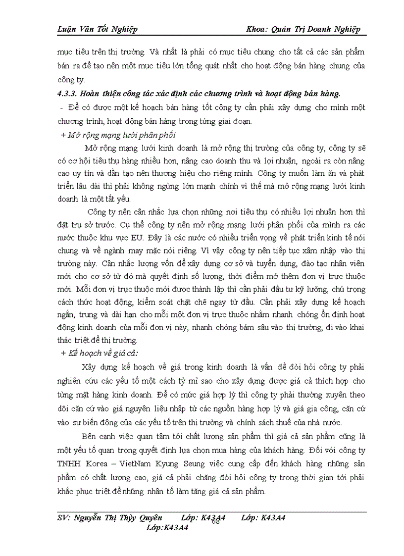 image for page Hoàn thiện công tác xây dựng kế hoạch bán hàng của công ty TNHH Korea -VietNam Kyung Seung INC