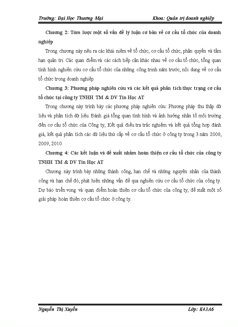 image for page Hoàn thiện cơ cấu tổ chức của công ty TNHH TM&DV Tin Học AT