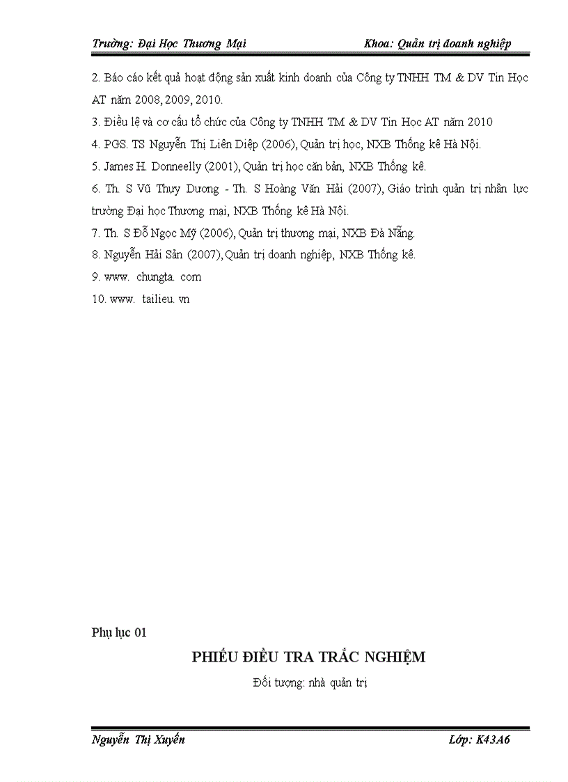 image for page Hoàn thiện cơ cấu tổ chức của công ty TNHH TM&DV Tin Học AT