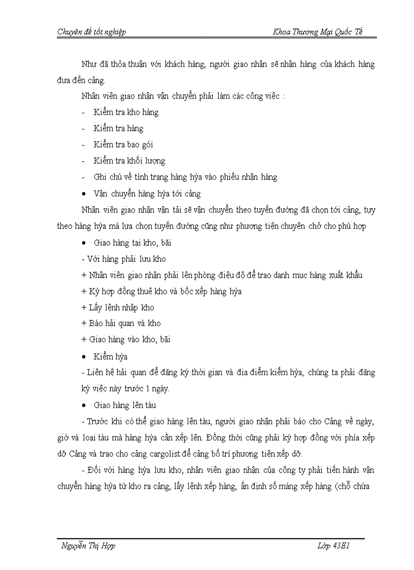 image for page Hoàn thiện quy trình giao hàng xuất khẩu bằng đường biển tại công ty TNHH ELS