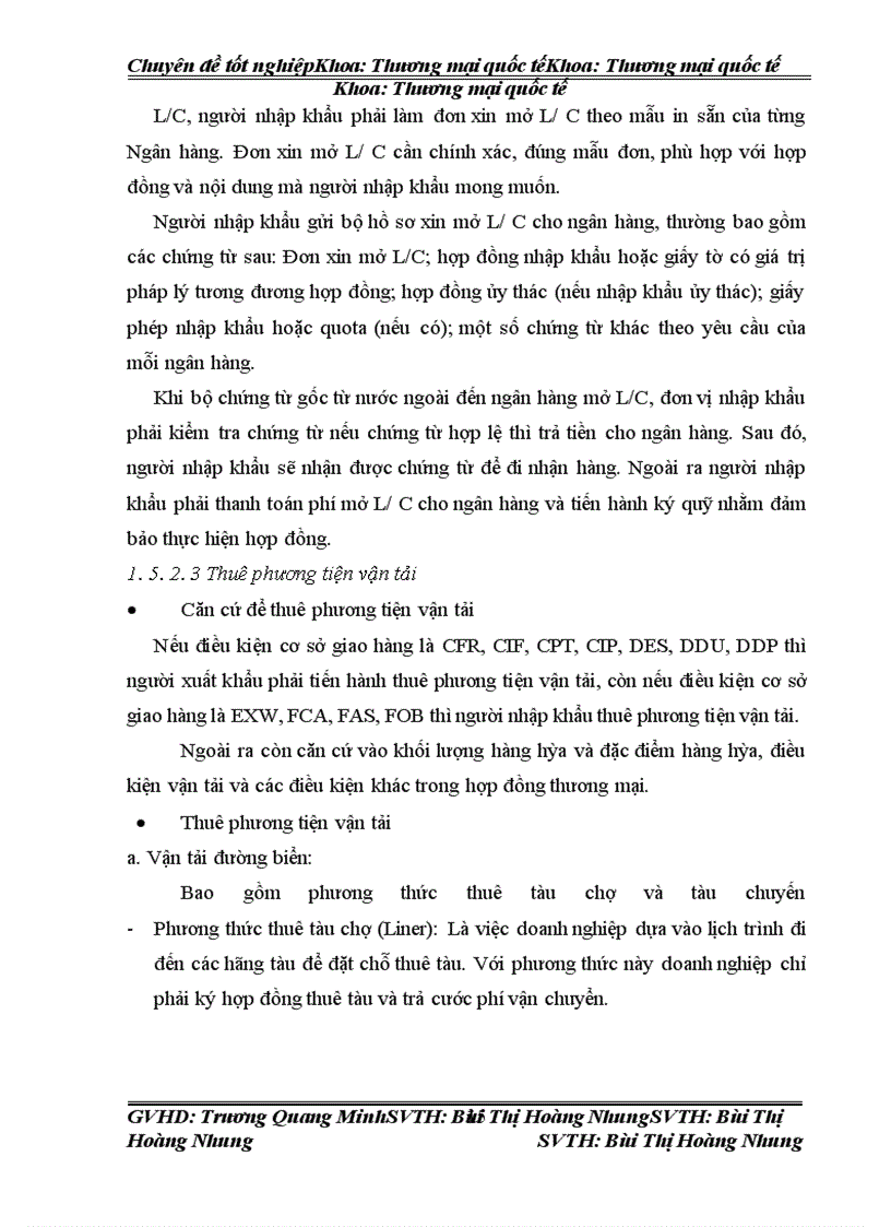 image for page Hoàn thiện quy trình thực hiện hợp đồng nhập khẩu lốp ô tô BKT của Ấn Độ của Công ty Cổ phần thiết bị phụ tùng Thăng Lon