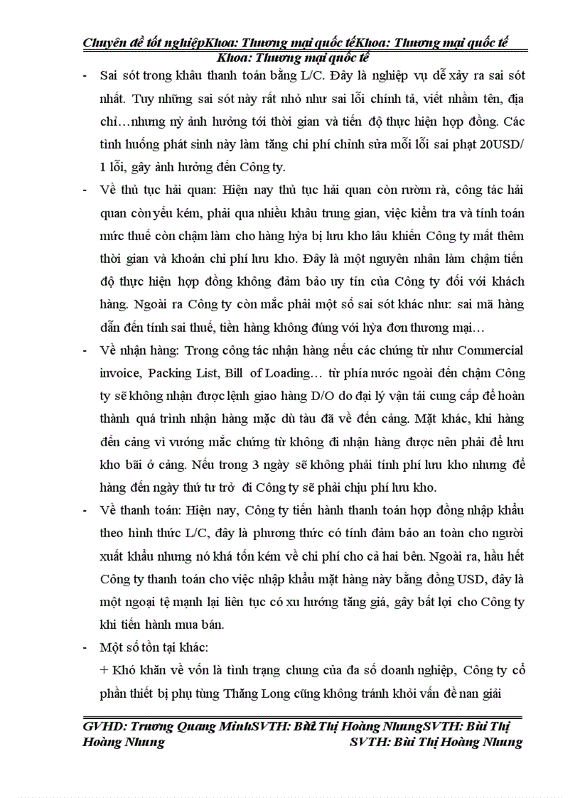 image for page Hoàn thiện quy trình thực hiện hợp đồng nhập khẩu lốp ô tô BKT của Ấn Độ của Công ty Cổ phần thiết bị phụ tùng Thăng Lon