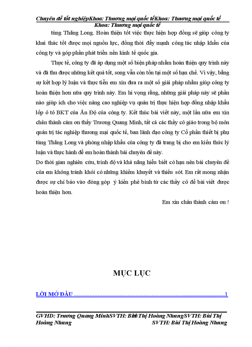 image for page Hoàn thiện quy trình thực hiện hợp đồng nhập khẩu lốp ô tô BKT của Ấn Độ của Công ty Cổ phần thiết bị phụ tùng Thăng Lon