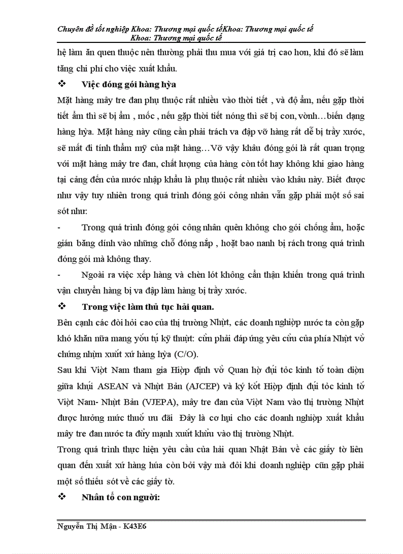image for page Hoàn thiện quy trình thực hiện hợp đồng xuất khẩu mặt hàng mây tre đan sang Nhật Bản tại công ty TNHH hợp tác TM và XNK Viêt Nhật