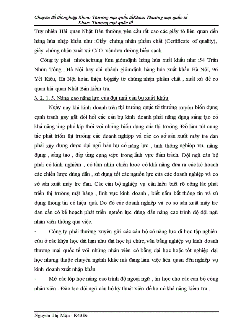 image for page Hoàn thiện quy trình thực hiện hợp đồng xuất khẩu mặt hàng mây tre đan sang Nhật Bản tại công ty TNHH hợp tác TM và XNK Viêt Nhật