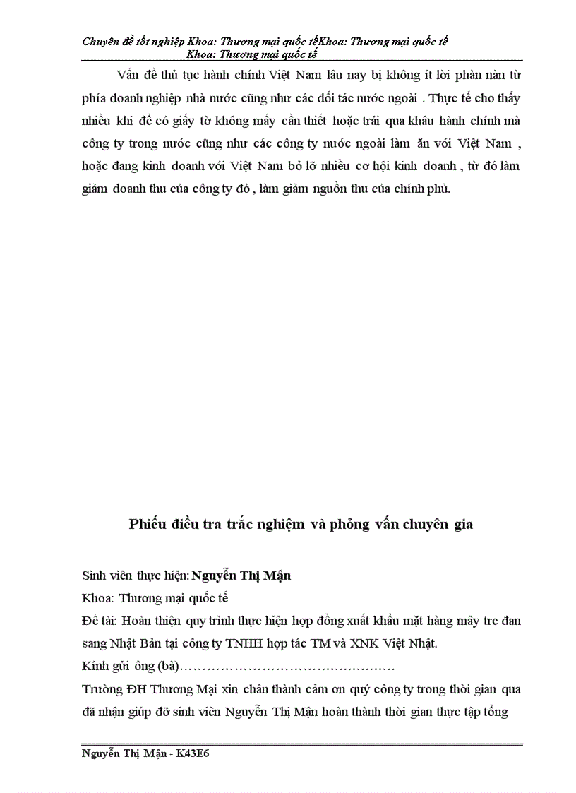 image for page Hoàn thiện quy trình thực hiện hợp đồng xuất khẩu mặt hàng mây tre đan sang Nhật Bản tại công ty TNHH hợp tác TM và XNK Viêt Nhật