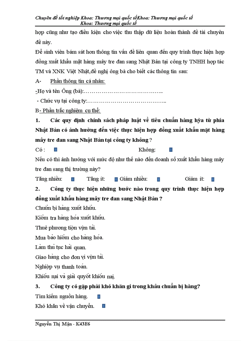 image for page Hoàn thiện quy trình thực hiện hợp đồng xuất khẩu mặt hàng mây tre đan sang Nhật Bản tại công ty TNHH hợp tác TM và XNK Viêt Nhật