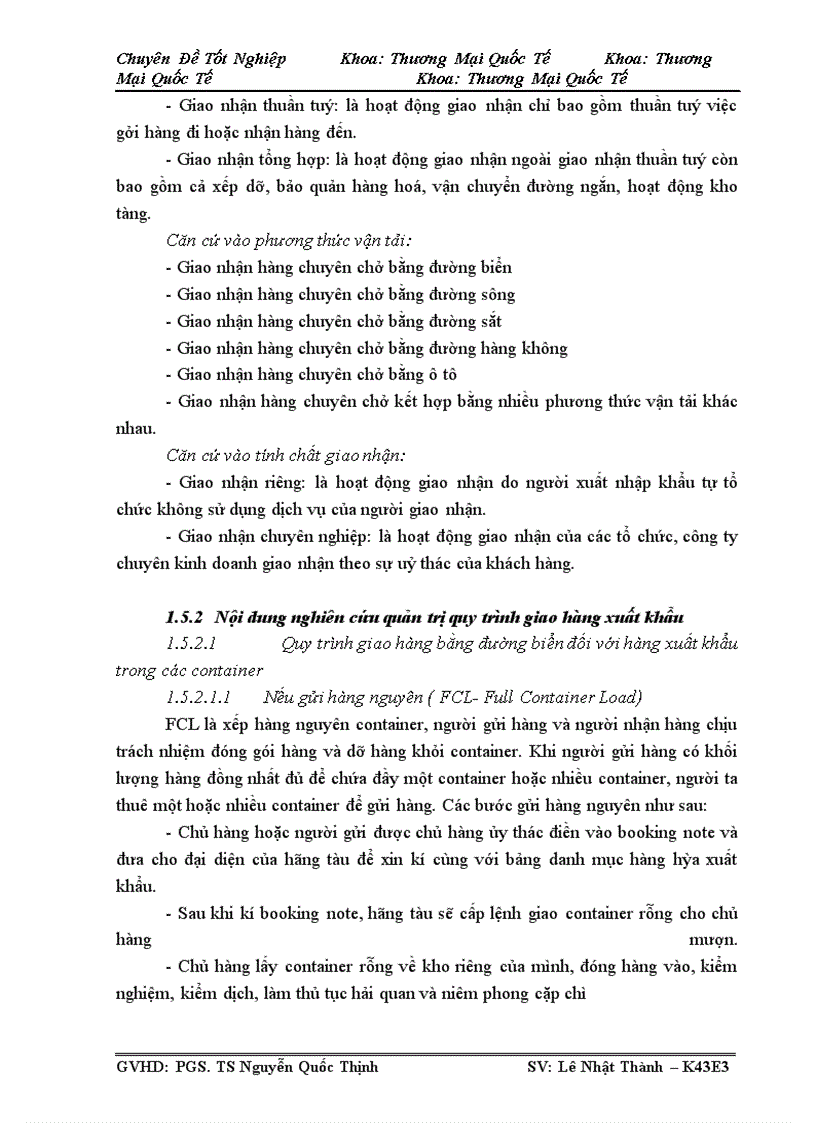 image for page Quản trị quy trình giao hàng cáp quang xuất khẩu bằng đường biển sang thị trường Thái Lan của công ty Volex