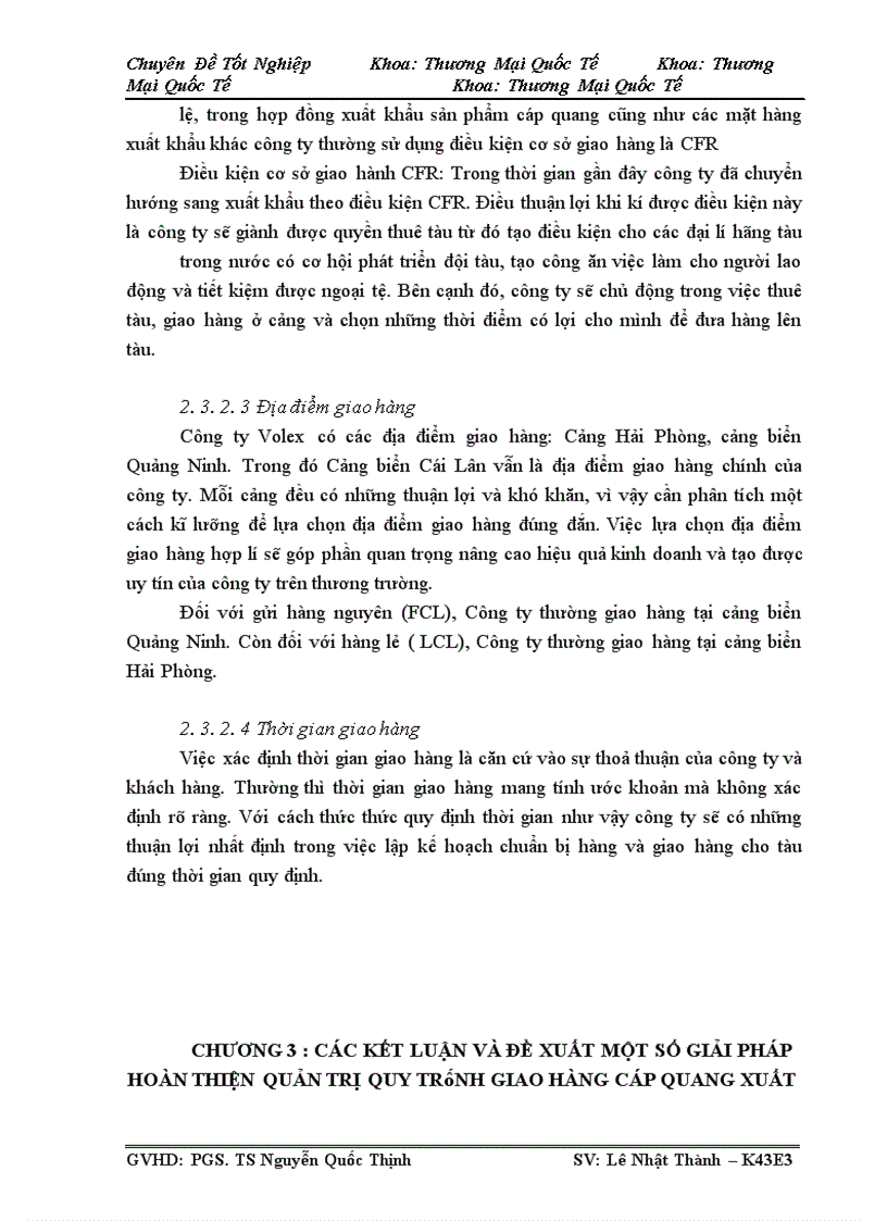 image for page Quản trị quy trình giao hàng cáp quang xuất khẩu bằng đường biển sang thị trường Thái Lan của công ty Volex