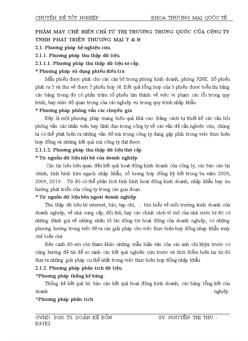 image for page Quy trình thực hiện hợp đồng nhập khẩu máy chế biến chè từ thị trường trung quốc của công ty tnhh phát triển thương mại t&b