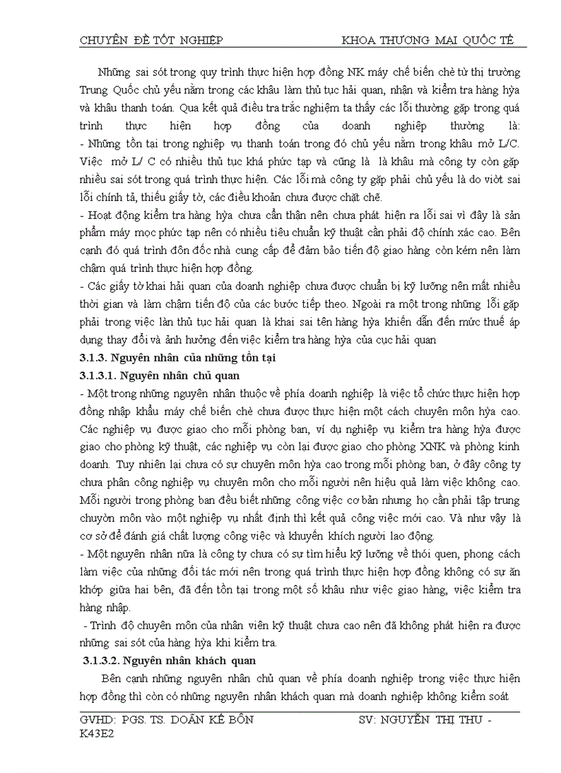image for page Quy trình thực hiện hợp đồng nhập khẩu máy chế biến chè từ thị trường trung quốc của công ty tnhh phát triển thương mại t&b