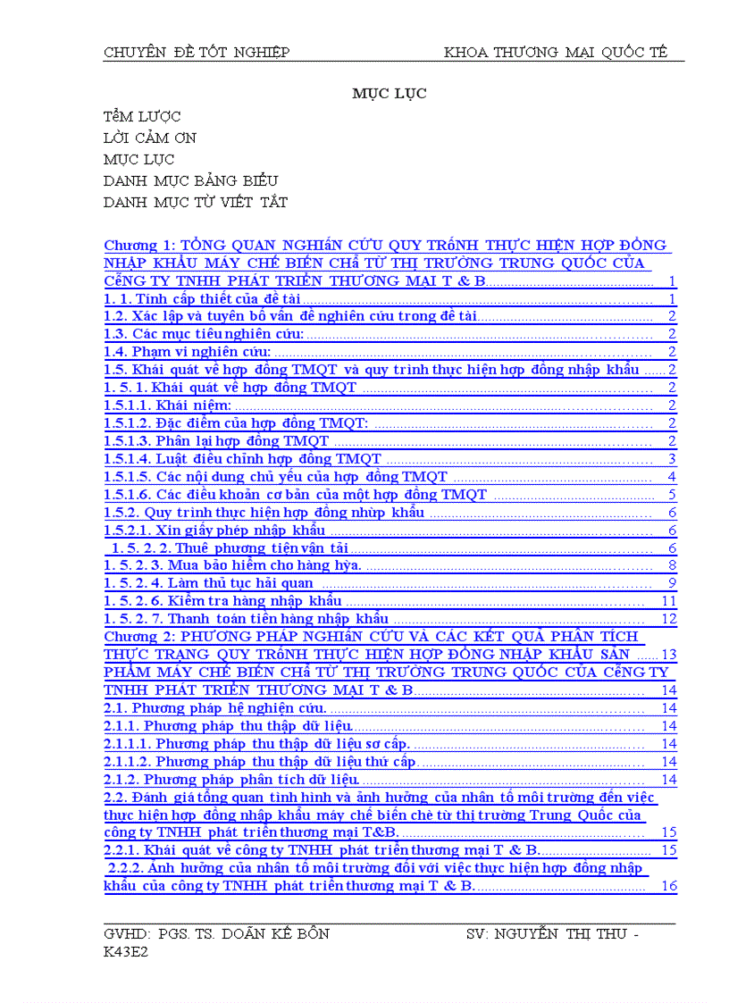 image for page Quy trình thực hiện hợp đồng nhập khẩu máy chế biến chè từ thị trường trung quốc của công ty tnhh phát triển thương mại t&b