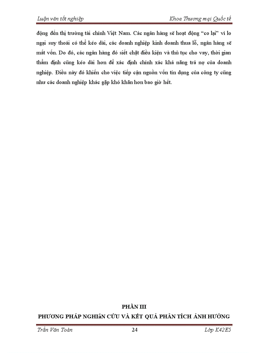 image for page Ảnh hưởng của suy thoái kinh tế đến hoạt động nhập khẩu thiết bị y tế của công ty TNHH tư vấn thương mại Toàn Cầu