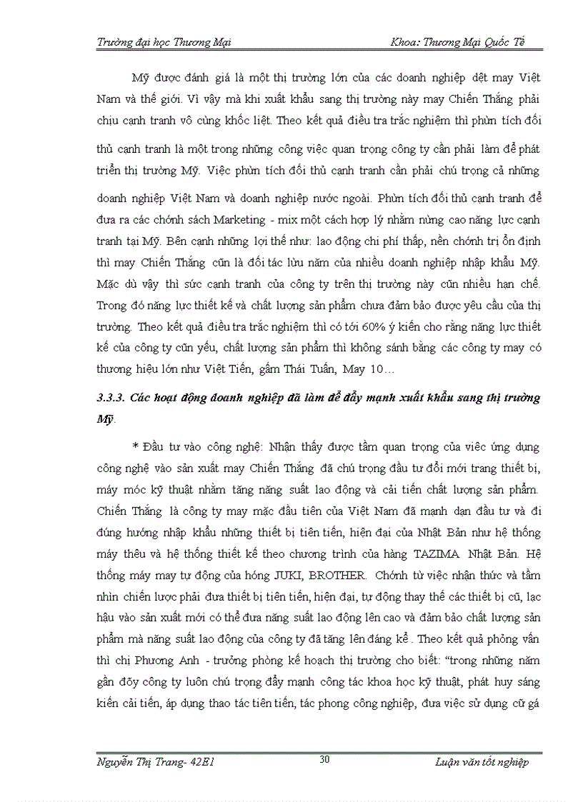 image for page Giải pháp đẩy mạnh xuất khẩu mặt hàng may mặc của công ty cổ phần may Chiến Thắng sang thị trường Mỹ