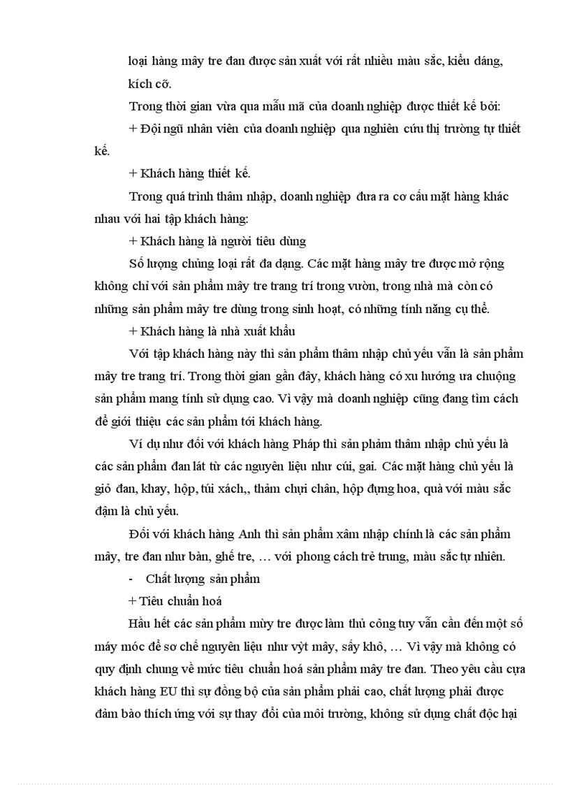 image for page Giải pháp marketing thâm nhập thị trường EU đối với mặt hàng thủ công mây tre đan của Xí nghiệp mây tre Ngọc Sơn