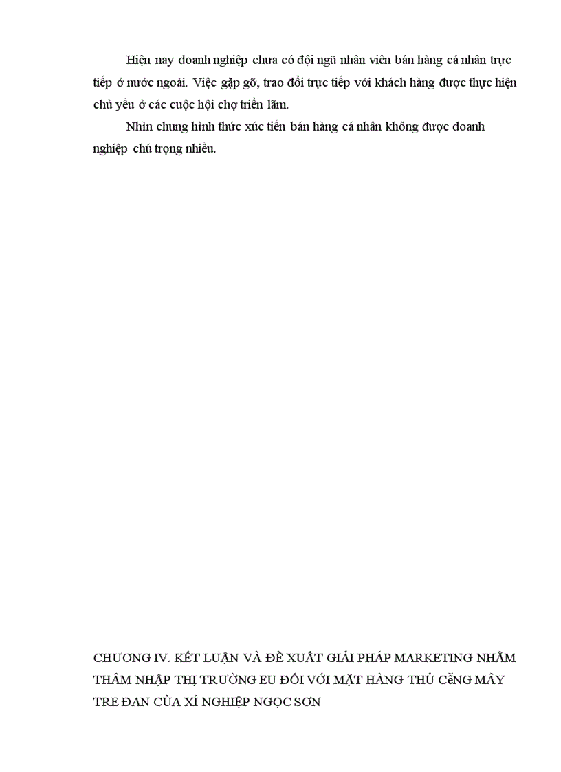 image for page Giải pháp marketing thâm nhập thị trường EU đối với mặt hàng thủ công mây tre đan của Xí nghiệp mây tre Ngọc Sơn