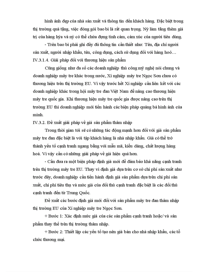 image for page Giải pháp marketing thâm nhập thị trường EU đối với mặt hàng thủ công mây tre đan của Xí nghiệp mây tre Ngọc Sơn