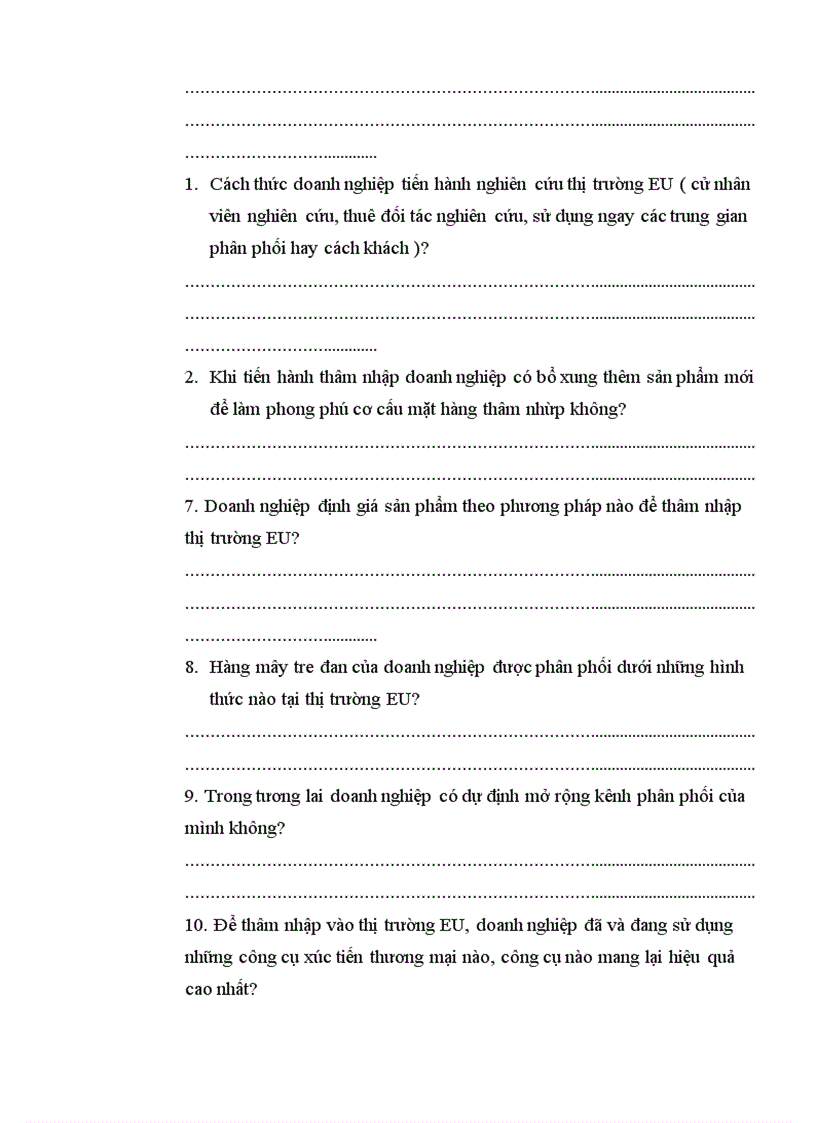 image for page Giải pháp marketing thâm nhập thị trường EU đối với mặt hàng thủ công mây tre đan của Xí nghiệp mây tre Ngọc Sơn