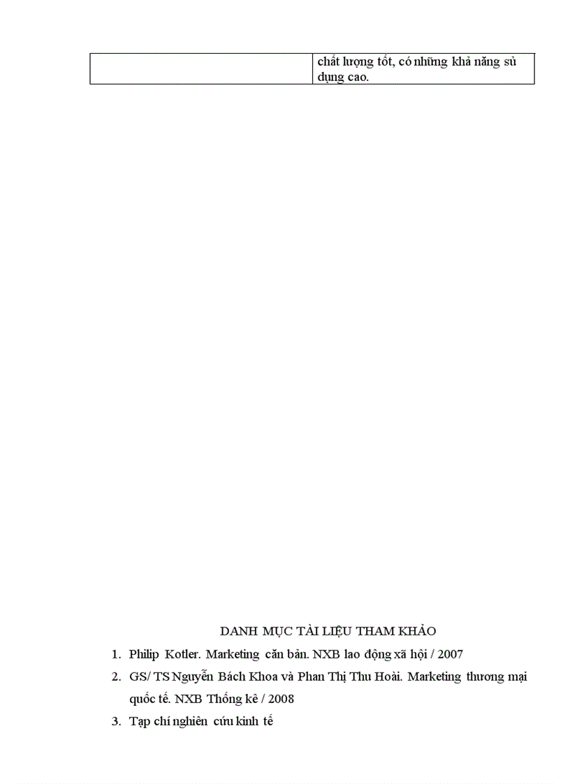 image for page Giải pháp marketing thâm nhập thị trường EU đối với mặt hàng thủ công mây tre đan của Xí nghiệp mây tre Ngọc Sơn