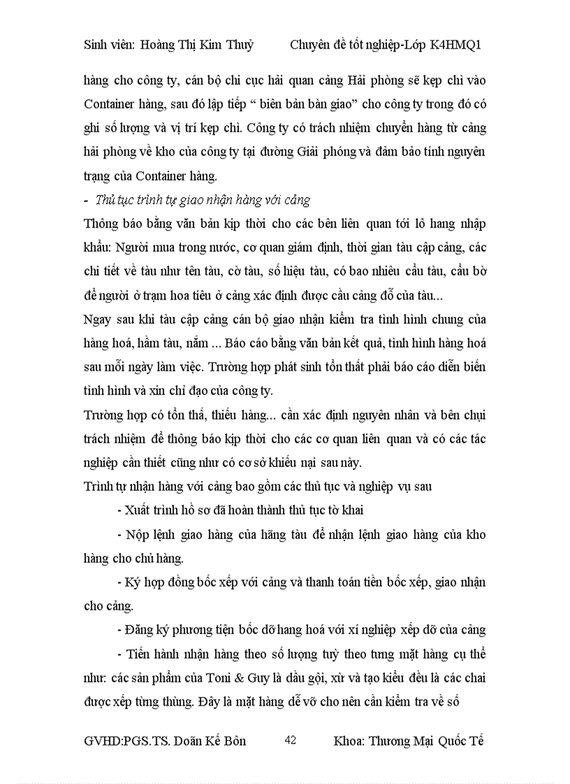 image for page Hoàn thiện quy trình nhận mặt hàng Tony&Guy nhập khẩu của công ty TNHH Thị Trường Quốc Tế Việt Nam