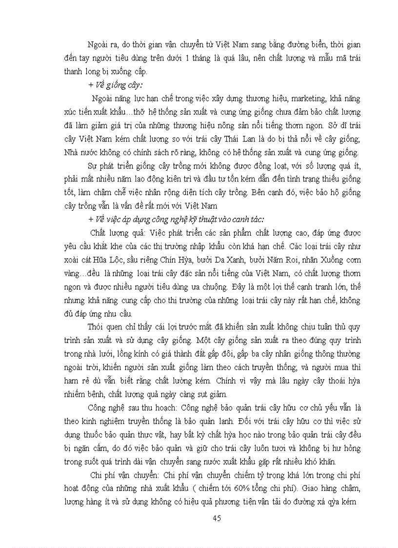 image for page Phát triển xuất khẩu mặt hàng hoa quả hữu cơ Việt Nam sang thị trường Hoa Kỳ giai đoạn 2010-2015
