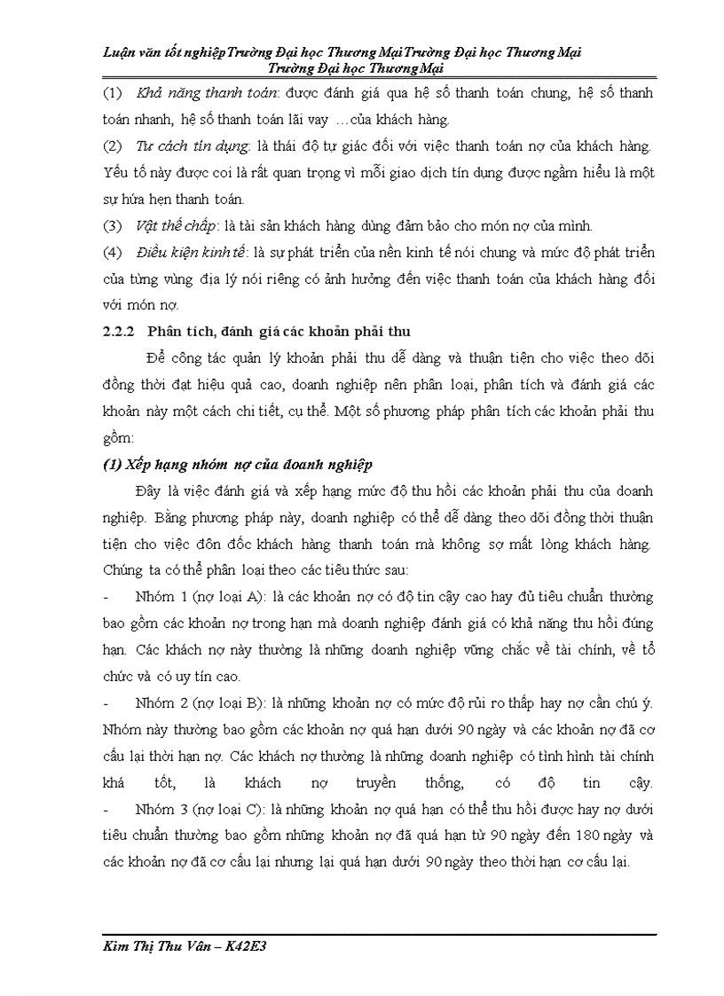 image for page Quản trị khoản phải thu từ hoạt động xuất khẩu chè tại Tổng công ty chè Việt Nam