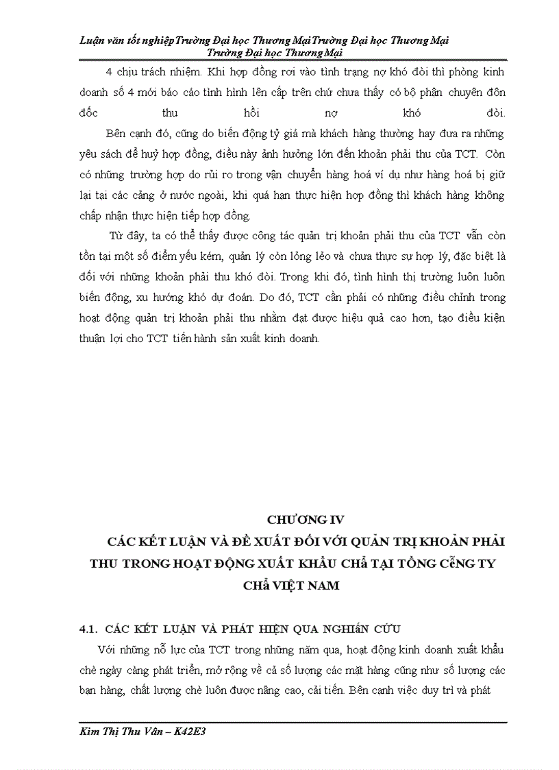 image for page Quản trị khoản phải thu từ hoạt động xuất khẩu chè tại Tổng công ty chè Việt Nam