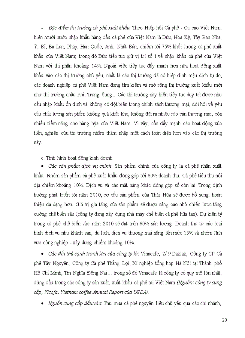 image for page Giải pháp quản trị chuỗi cung ứng cà phê xuất khẩu của công ty cổ phần tập đoàn thái hòa