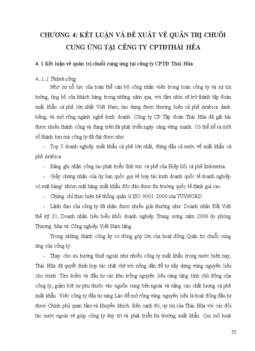 image for page Giải pháp quản trị chuỗi cung ứng cà phê xuất khẩu của công ty cổ phần tập đoàn thái hòa